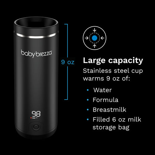 Superfast Portable Bottle Warmer - Rechargeable Travel Warmer for Formula and Breastmilk - product thumbnail
