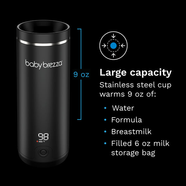 Superfast Portable Bottle Warmer - Rechargeable Travel Warmer for Formula and Breastmilk - product thumbnail