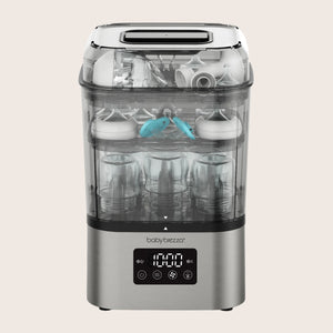 SuperQuick™ Baby Bottle Sterilizer and Dryer - Sterilizes & Dries in just 10 Minutes