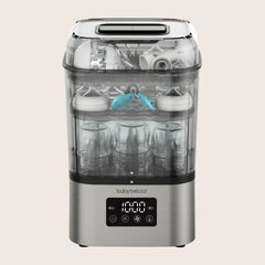SuperQuick™ Baby Bottle Sterilizer and Dryer - Sterilizes & Dries in just 10 Minutes