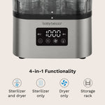 SuperQuick™ Baby Bottle Sterilizer and Dryer - Sterilizes & Dries in just 10 Minutes - product thumbnail